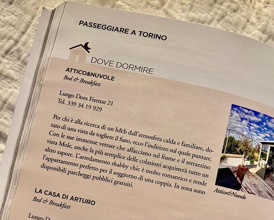 Appartement Attico&Nuvole à Turin Extérieur photo